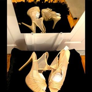 Stiletto Mesh Sandals